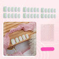 Press-On Nail Set Peel And Stick Multiple Sizes