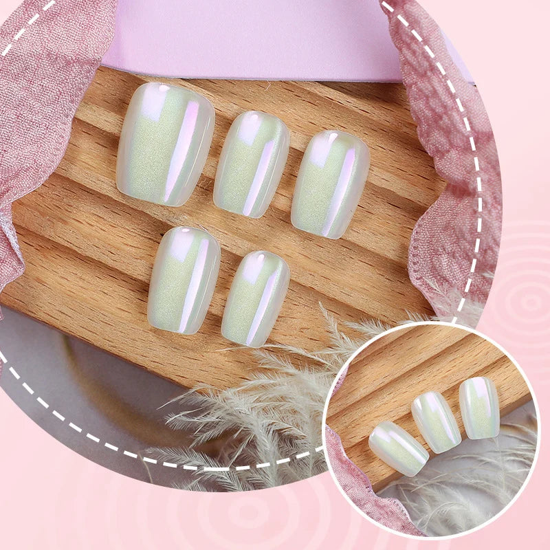 Press-On Nail Set Peel And Stick Multiple Sizes