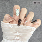 Press-On Nail Set Peel-And-Stick Reusable & Durable