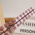 Press-On Nail Set Peel-And-Stick Reusable & Multiple Sizes