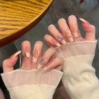 Press-On Nail Set Peel-On & Reusable Salon-Quality