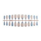 Press-On Nail Set Peel & Press Glossy Pointed Tips