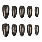 Press-On Nail Set Peel & Press Salon-Quality Breathable Fit