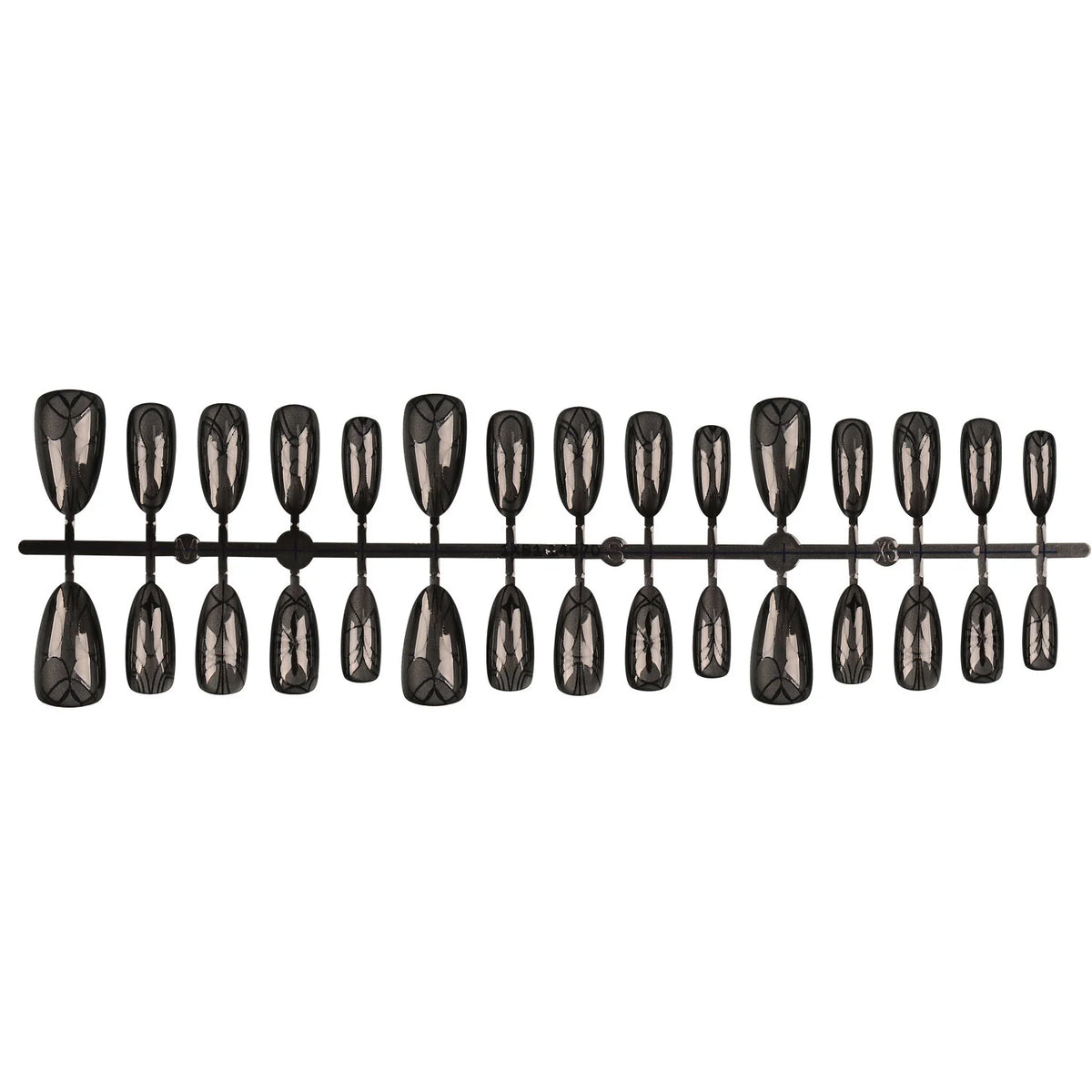 Press-On Nail Set Peel & Press Salon-Quality Breathable Fit