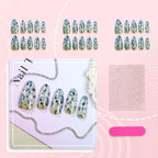Press-On Nail Set Peel & Stick Artistic Designs