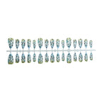 Press-On Nail Set Peel & Stick Artistic Designs