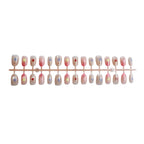 Press-On Nail Set Peel & Stick Artistic Designs Long-Lasting
