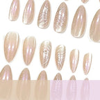Press-On Nail Set Peel & Stick Flexible Fit