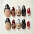 Press-On Nail Set Peel & Stick Intricate Designs