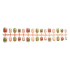 Press-On Nail Set Peel & Stick Long-Lasting Fruit Designs