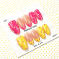 Press-On Nail Set Peel & Stick Non-Toxic Polka Dot