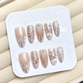 Press-On Nail Set Peel-and-Stick Artistic Designs