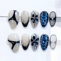 Press-On Nail Set Peel-and-Stick Reusable Comfort Fit