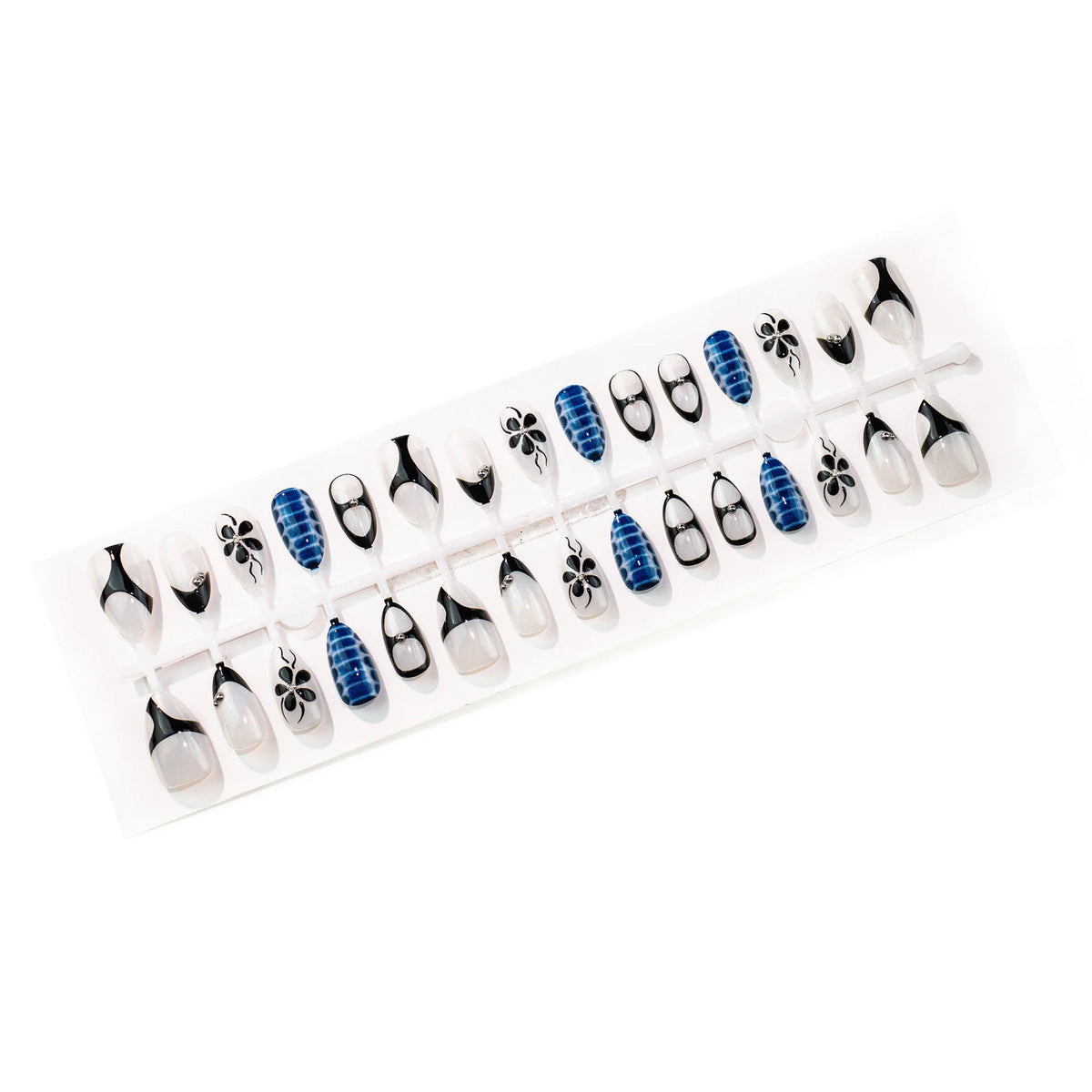 Press-On Nail Set Peel-and-Stick Reusable Comfort Fit