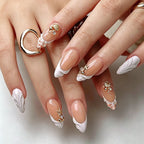 Press-On Nail Set Playful & Elegant Designs Easy Application