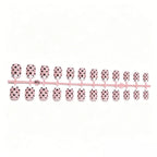 Press-On Nail Set Polka Dot Easy Application & Comfortable Fit