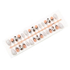 Press-On Nail Set Polka Dot & Lace Easy Application