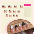 Press-On Nail Set Polka Dot & Ladybug Easy Application