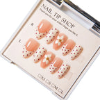 Press-On Nail Set Pre-Glued Floral Multiple Sizes