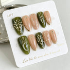 Press-On Nail Set Pre-Glued With Nail File