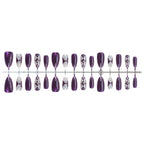 Press-On Nail Set Premium Reusable Easy Application
