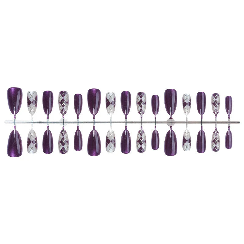 Press-On Nail Set Premium Reusable Easy Application