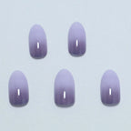 Press-On Nail Set Purple Ombre 24-Piece Salon-Quality