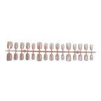Press-On Nail Set Quick Application & Long-Lasting Wear