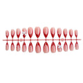 Press-On Nail Set Reusable Embellished Quick Application