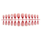 Press-On Nail Set Reusable Embellished Quick Application