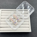 Press-On Nail Set Rhinestone Accents Reusable & Comfortable Fit
