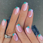 Press-On Nail Set Salon-Quality Adhesive Tabs