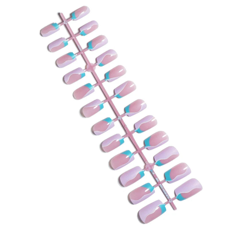Press-On Nail Set Salon-Quality Adhesive Tabs