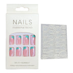Press-On Nail Set Salon-Quality Adhesive Tabs