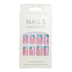 Press-On Nail Set Salon-Quality Adhesive Tabs