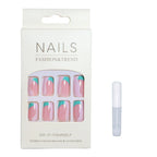 Press-On Nail Set Salon-Quality Adhesive Tabs