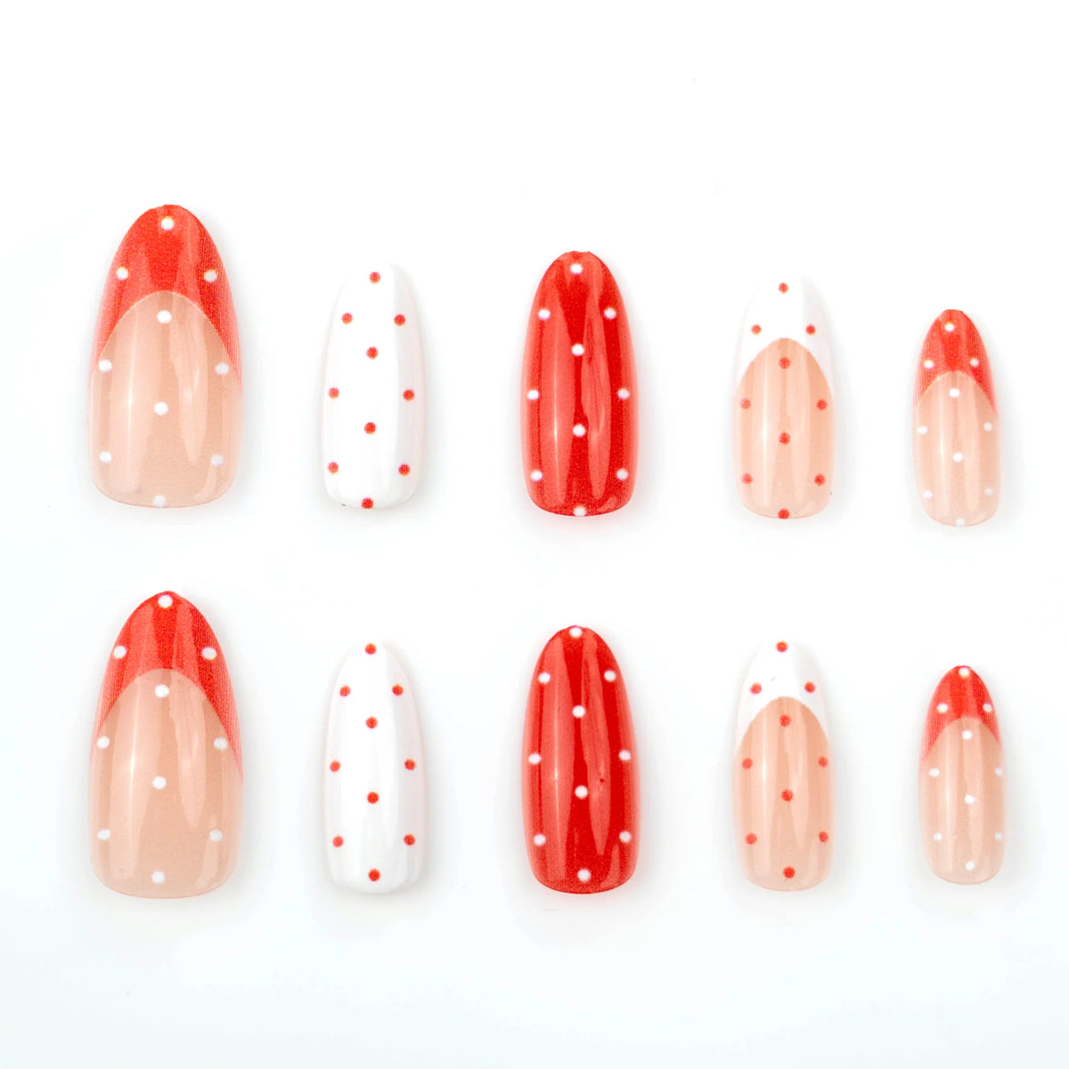 Press-On Nail Set Salon-Quality Art Designs & Easy Application