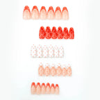 Press-On Nail Set Salon-Quality Art Designs & Easy Application