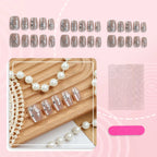 Press-On Nail Set Salon-Quality & Chip-Resistant