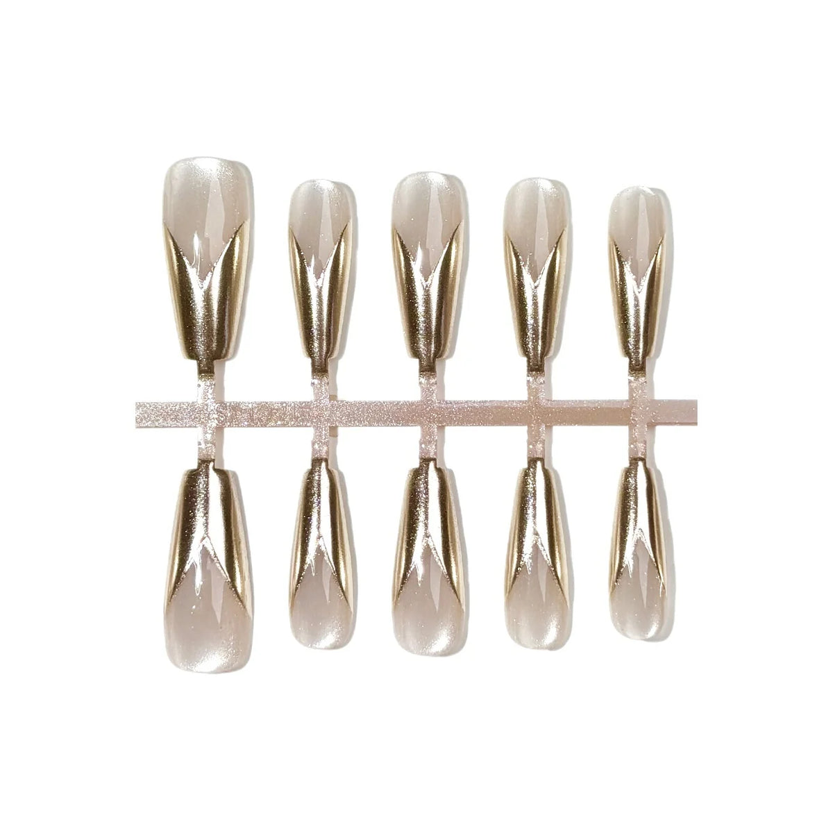 Press-On Nail Set Salon-Quality Easy Apply & Removable