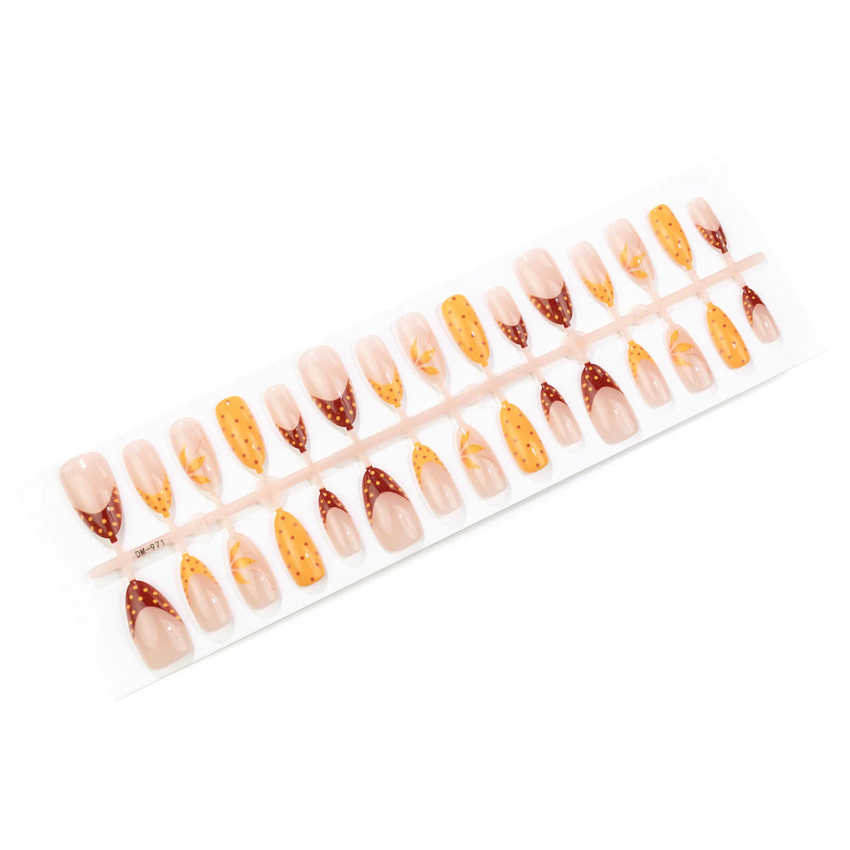 Press-On Nail Set Seasonal Designs Reusable & Comfortable Fit