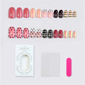 Press-On Nail Set Self-Adhesive Assorted Designs