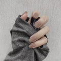 Press-On Nail Set Self-Adhesive Glossy Long-Lasting