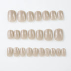 Press-On Nail Set Self-Adhesive Glossy Long-Lasting