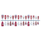 Press-On Nail Set Self-Adhesive Multiple Sizes