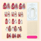 Press-On Nail Set Self-Adhesive Multiple Sizes