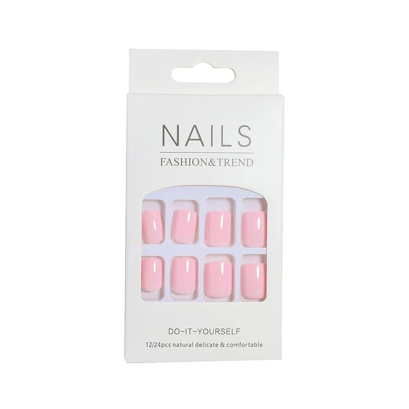 Press-On Nail Set Self-Adhesive Salon-Quality