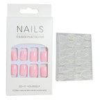 Press-On Nail Set Self-Adhesive Salon-Quality