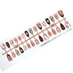 Press-On Nail Set Self-Adhesive Universal Fit Nail File & Applicator