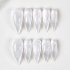 Press-On Nail Set Sharp Stiletto Long-Lasting & Easy Application